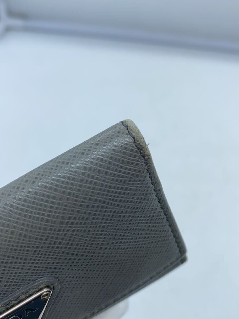 Prada Key Case Wallet Gray - Picture 5 of 5